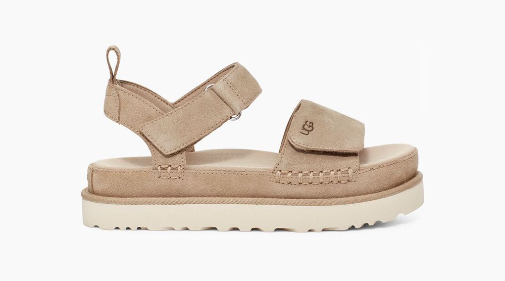 Ugg Goldenstar - Womens Sandals - Beige - NZ (3175TYMCV)